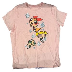 NWOT Powerpuff Girls x Dolls Kill Sassy Sisters Oversized Tee Size 1X